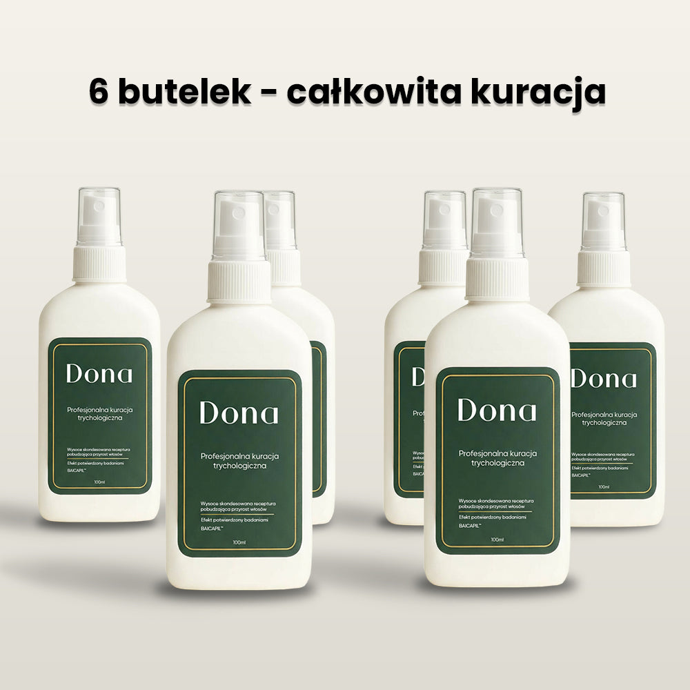 Profesjonalna kuracja trychologiczna dla mężczyzn - Dona