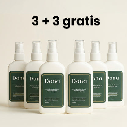 Profesjonalna kuracja trychologiczna - Dona