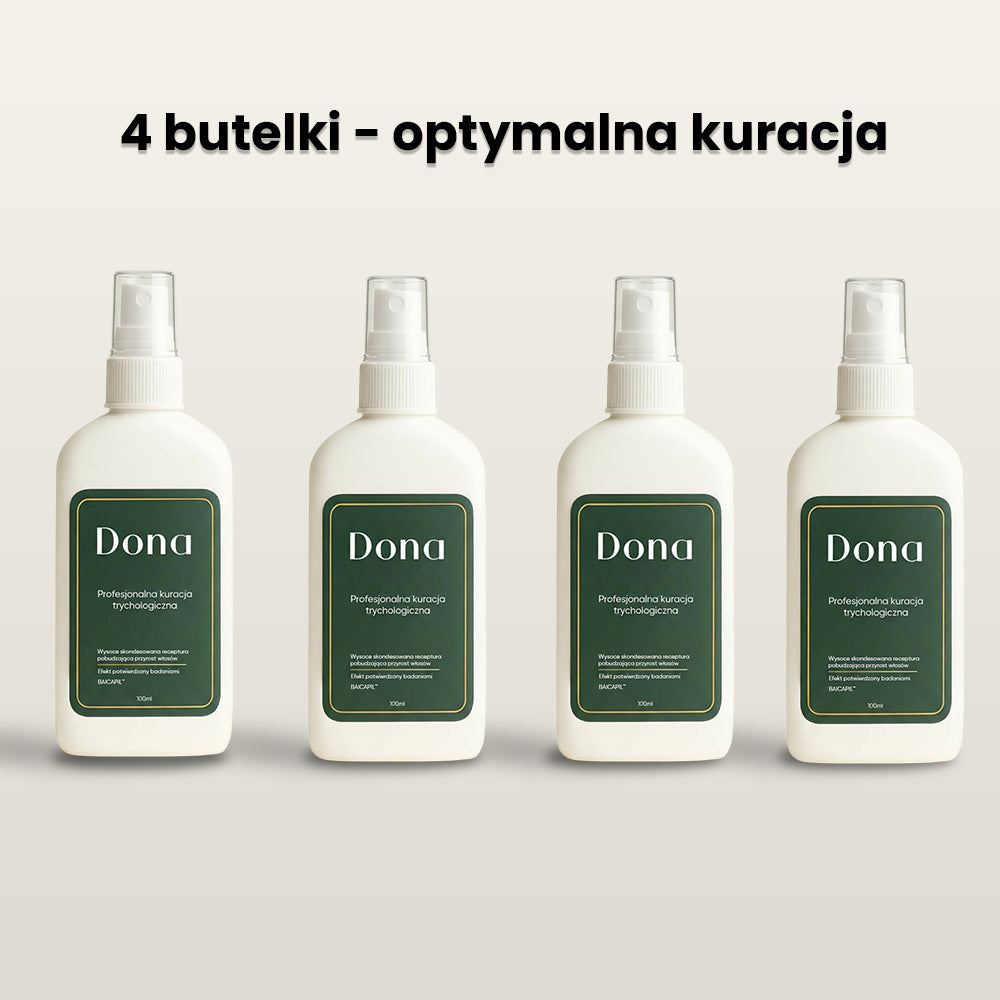 Profesjonalna kuracja trychologiczna - Dona