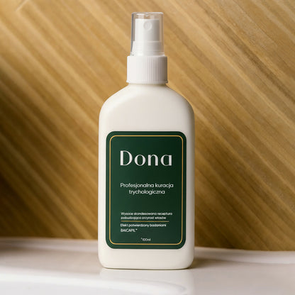 Profesjonalna kuracja trychologiczna - Dona