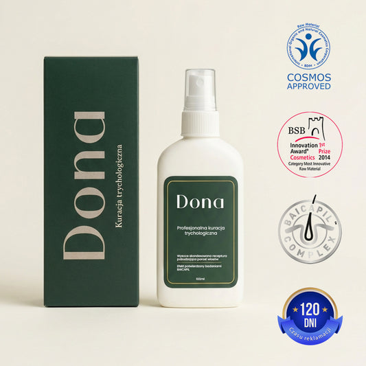 Profesjonalna kuracja trychologiczna - Dona