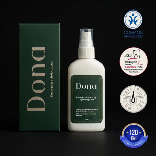 Profesjonalna kuracja do włosów dla mężczyzn - Dona